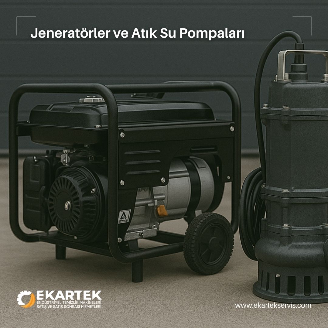 Jeneratörler ve Atık Su Pompaları